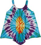 Eclectic Boho Tie Dye Tank Top