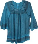 Tunic-Shirt - Shop for ethnic bohemian womens tunic tops, long shirts ...