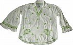 White Cotton Summer Shirt