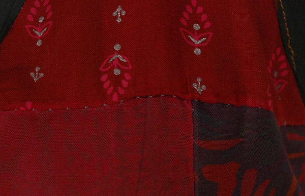 Ruby Harvest Patchwork Halter Dream Top