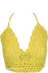 Marigold Meadow Handmade Crochet Bralette Top