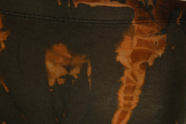 Caper Green Tie-Dye Stretchy Bandeau Tube Top