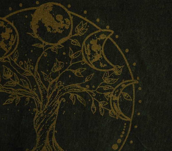 Olive Rooted and Rising Cosmic Graphic Tee