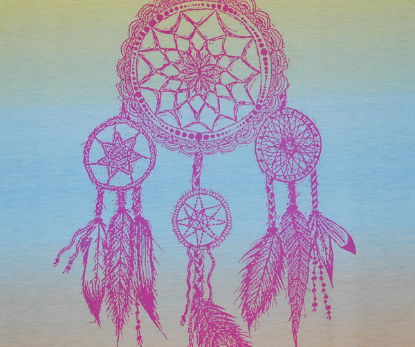 Pastel Dreamcatcher Graphic Hippie Boho Tank Top
