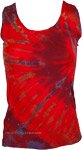 Ember Glow Spiral Tie-Dye Tank