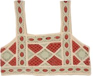 Marmalade Square Neck Bohemian Crochet Crop Top