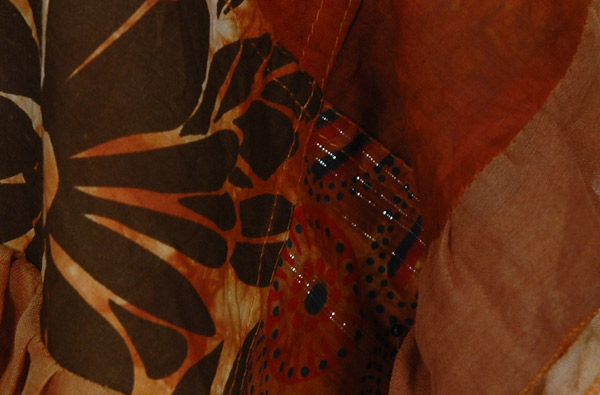 Orangina Bell Sleeves Crop Top with Front Tie-up