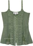 Luna Green Bohemian Tank Top