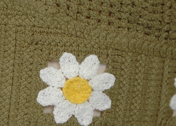 Daisy Henna Floral Crochet Bralette Top