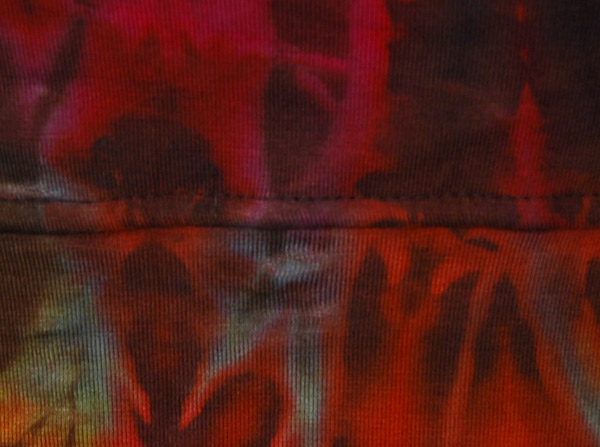 Caldera Red Tiedye Soft Crop Top