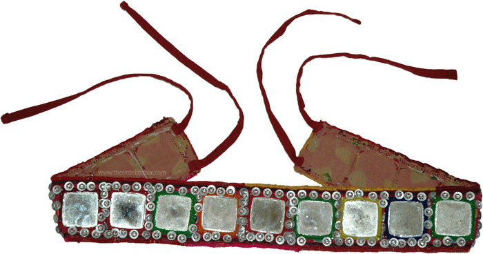 Banjara Big Mirrors and Sequins Belt