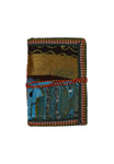 Fabric Covered Pocket Size Unlined Pages Notebook [4965]